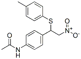 CAS#: 20404-97-1, N-[4-[1-[(4-Methylphenyl)Thio]-2-Nitroethyl]Phenyl]Acetamide