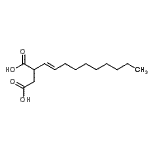 CAS 登录号：2042-34-4， 2-[(1E)-1-癸烯-1-基]琥珀酸