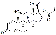 CAS#: 20424-00-4, (11beta)-11-Hydroxy-17-(1-Oxopropoxy)-Pregna-1,4-Diene-3,20-Dione