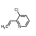 CAS 登录号：204569-87-9， 3-氯-2-乙烯基吡啶