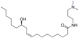 CAS 登录号：20457-75-4， (9Z,12R)-N-[3-(二甲基氨基)丙基]-12-羟基-9-十八碳烯酰胺