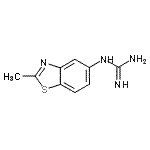 CAS 登录号：204771-65-3， 1-(2-甲基-1,3-苯并噻唑-5-基)胍