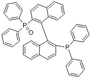 CAS 登录号：204862-91-9， 2,2'-双二苯膦基-1,1'-联萘单氧化物