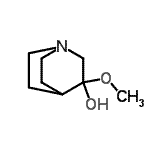 CAS 登录号：204913-48-4， 3-甲氧基奎宁环-3-醇