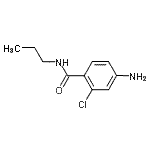 CAS 登录号：204973-10-4， 4-氨基-2-氯-N-丙基苯甲酰胺