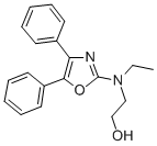 CAS#: 20503-79-1, 4,5-Diphenyl-2-(N-Ethyl-N-(2-Hydroxyethyl)Amino)Oxazole