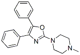 CAS#: 20503-88-2, 1-(4,5-Diphenyl-2-Oxazolyl)-4-Methyl-Piperazine