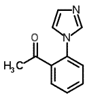 CAS 登录号：20513-61-5， 1-[2-(1H-咪唑-1-基)苯基]乙酮