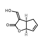 CAS 登录号：205673-22-9， (3Z,3aR,6aR)-3-(羟基亚甲基)-3,3A,4,6A-四氢-2H-环戊二烯并[b]呋喃-2-酮