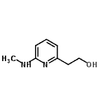 CAS 登录号：205676-87-5， 2-[6-(甲基氨基)-2-吡啶基]乙醇