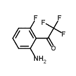 CAS 登录号:205756-56-5, 1-(2-氨基-6-氟苯基)-2,2,2-三氟乙烷酮