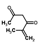 CAS 登录号：20583-46-4， 5-甲基-5-己烯-2,4-二酮