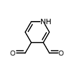 CAS 登录号：205880-42-8， 1,4-二氢-3,4-吡啶二甲醛