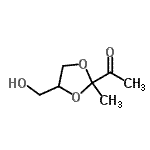 CAS 登录号：205925-91-3， 1-[4-(羟基甲基)-2-甲基-1,3-二氧戊环-2-基]乙酮