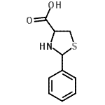CAS 登录号：205985-93-9， 2-苯基-1,3-噻唑烷-4-羧酸