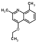 CAS 登录号：205997-78-0， 4-乙氧基-2,8-二甲基喹啉