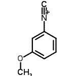 CAS 登录号：20600-55-9， 1-异氰基-3-甲氧基苯