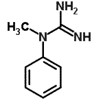 CAS 登录号：20600-59-3， 1-甲基-1-苯基胍