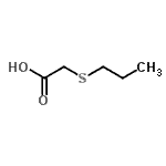 CAS 登录号：20600-60-6， (丙基硫基)乙酸