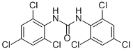 CAS 登录号：20632-35-3， N,N'-二(2,4,6-三氯苯基)脲