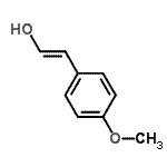 CAS 登录号：206358-99-8， (E)-2-(4-甲氧基苯基)乙烯醇