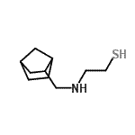 CAS 登录号：20640-04-4， 2-[(双环[2.2.1]庚-2-基甲基)氨基]乙硫醇