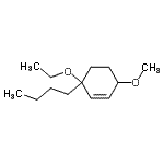 CAS 登录号：206435-97-4， 3-丁基-3-乙氧基-6-甲氧基环己烯