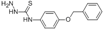 CAS#: 206559-37-7, N-[4-(Phenylmethoxy)Phenyl]-Hydrazinecarbothioamide