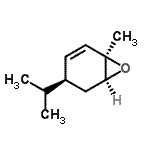 CAS 登录号：206762-64-3， (1R,4S,6S)-4-异丙基-1-甲基-7-氧杂双环[4.1.0]庚-2-烯