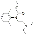 CAS 登录号：20682-53-5， N-[2-(二乙基氨基)乙基]-N-(2,6-二甲基苯基)-2-丁烯酰胺