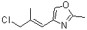 CAS#: 207303-15-9, 4-[(1E)-3-Chloro-2-Methyl-1-Propen-1-Yl]-2-Methyl-1,3-Oxazole