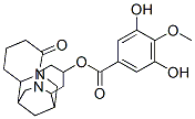 CAS#: 20772-38-7, 3,5-Dihydroxy-4-Methoxybenzoic Acid 1,3,4,7,7a,8,9,10,11,13,14,14alpha-Dodecahydro-11-Oxo-7,14-Methano-2H,6H-Dipyrido[1,2-a:1',2'-e][1,5]Diazocin-2-Yl Ester