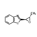 CAS 登录号：207744-80-7， 2-[(2R,3S)-3-甲基-2-环氧乙烷基]-1,3-苯并噻唑