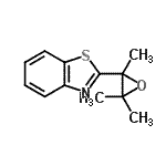 CAS 登录号：207744-81-8， 2-(2,3,3-三甲基-2-环氧乙烷基)-1,3-苯并噻唑