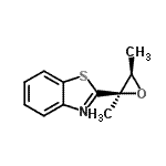 CAS 登录号：207744-91-0， 2-[(2R,3R)-2,3-二甲基-2-环氧乙烷基]-1,3-苯并噻唑