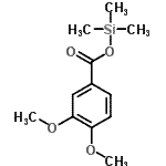 CAS#: 2078-16-2, Trimethylsilyl 3,4-Dimethoxybenzoate