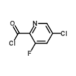 CAS 登录号：207994-09-0， 5-氯-3-氟-2-吡啶甲酰氯