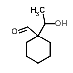 CAS 登录号：208348-75-8， 1-(1-羟基乙基)环己烷甲醛