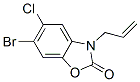 CAS#: 20844-82-0, 3-Allyl-6-Bromo-5-Chlorobenzoxazol-2(3H)-One