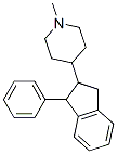 CAS 登录号：20845-58-3， 1-甲基-4-(1-苯基茚满-2-基)哌啶