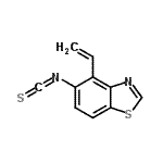CAS 登录号：208458-73-5， 5-异硫氰酸基-4-乙烯基-1,3-苯并噻唑