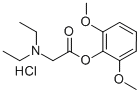 CAS#: 2085-85-0, [2-(2,6-Dimethoxyphenoxy)-2-Oxoethyl]-Diethylazanium Chloride