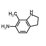 CAS 登录号：208510-94-5， 7-甲基-6-吲哚啉胺