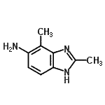 CAS 登录号：208512-55-4， 2,4-二甲基-1H-苯并咪唑-5-胺