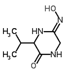 CAS#: 20855-67-8, 5-(Hydroxyamino)-3-Isopropyl-3,6-Dihydro-2(1H)-Pyrazinone