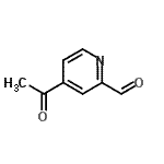 CAS 登录号：20857-19-6， 4-乙酰基-2-吡啶甲醛
