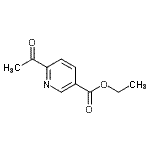 CAS 登录号：20857-24-3， 乙基6-乙酰基烟酸酯