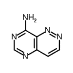 CAS 登录号：20865-33-2， 嘧啶并[5,4-c]哒嗪-8-胺