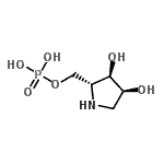 CAS 登录号：208658-24-6， [(2R,3R,4S)-3,4-二羟基-2-吡咯烷基]磷酸二氢甲酯