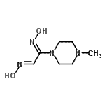 CAS 登录号：208659-38-5， (1Z,2E)-N,N'-二羟基-1-(4-甲基-1-哌嗪基)-1,2-乙烷二亚胺